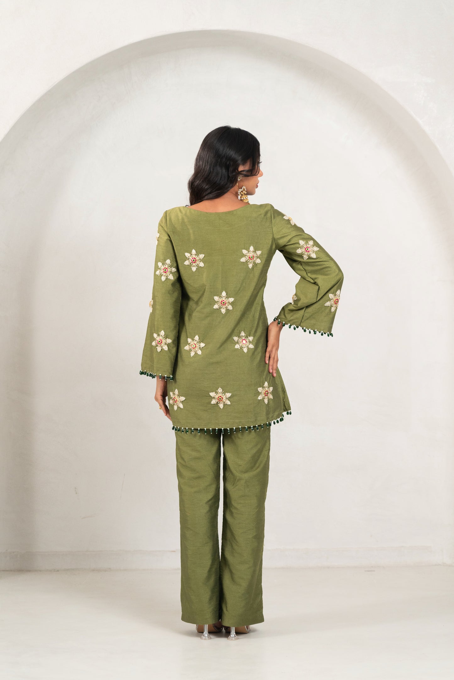 Olive green Co-ord set