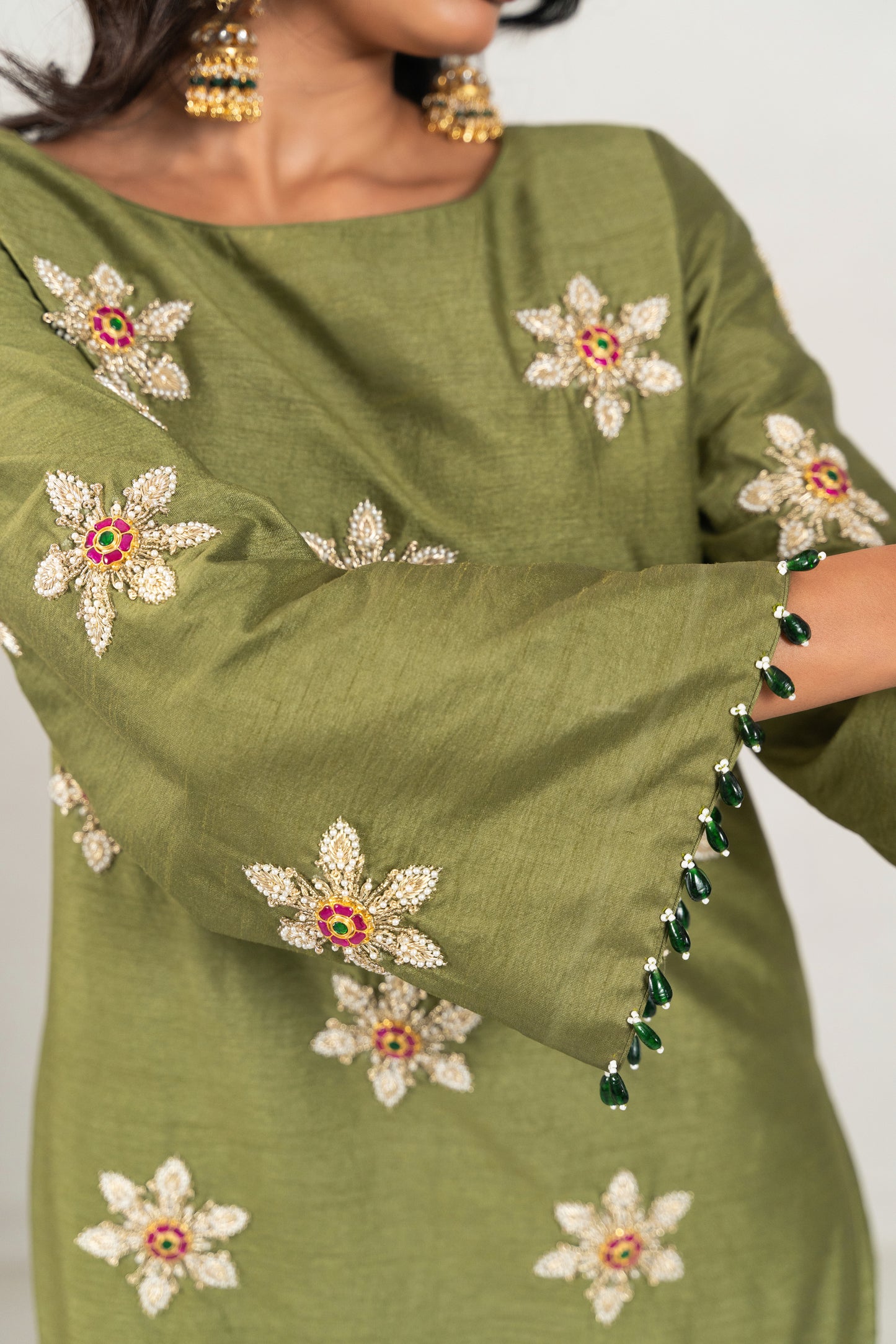 Olive green Co-ord set